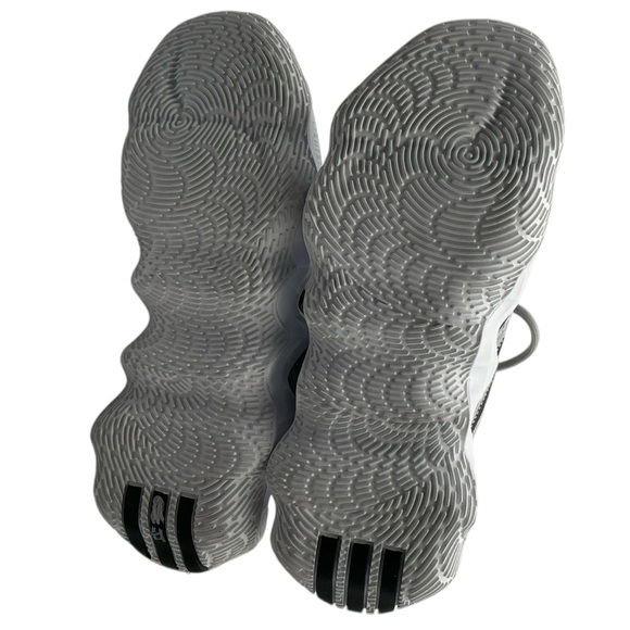 adidas Wmns Exhibit B‎ Mid 'Grey Black White' Women's Size 8 - Picture 7 of 8